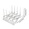 Adjustable Stainless Steel Kitchen Rack - Multi-Purpose Extendable Dish Drainer with Utensil Holder for Pots Lids