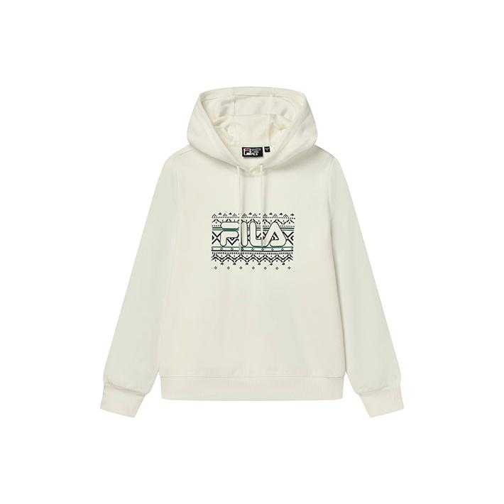 New FILA Sweatshirt Women's Cloud White F11W247201FWT
