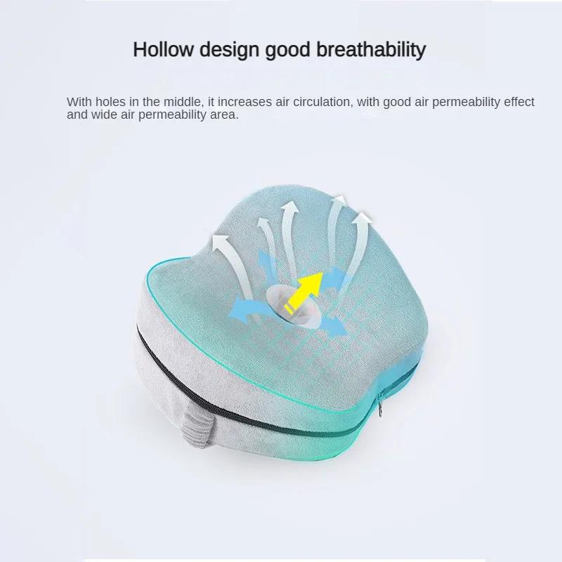 Apple clamp leg pillow Orthopedic pillow Home Slow rebound memory cotton breathable knee pillow side sleeping leg pillow