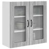 Dishwasher Front Panel Kalmar Gray Sonoma 80 x 31 x 80 cm