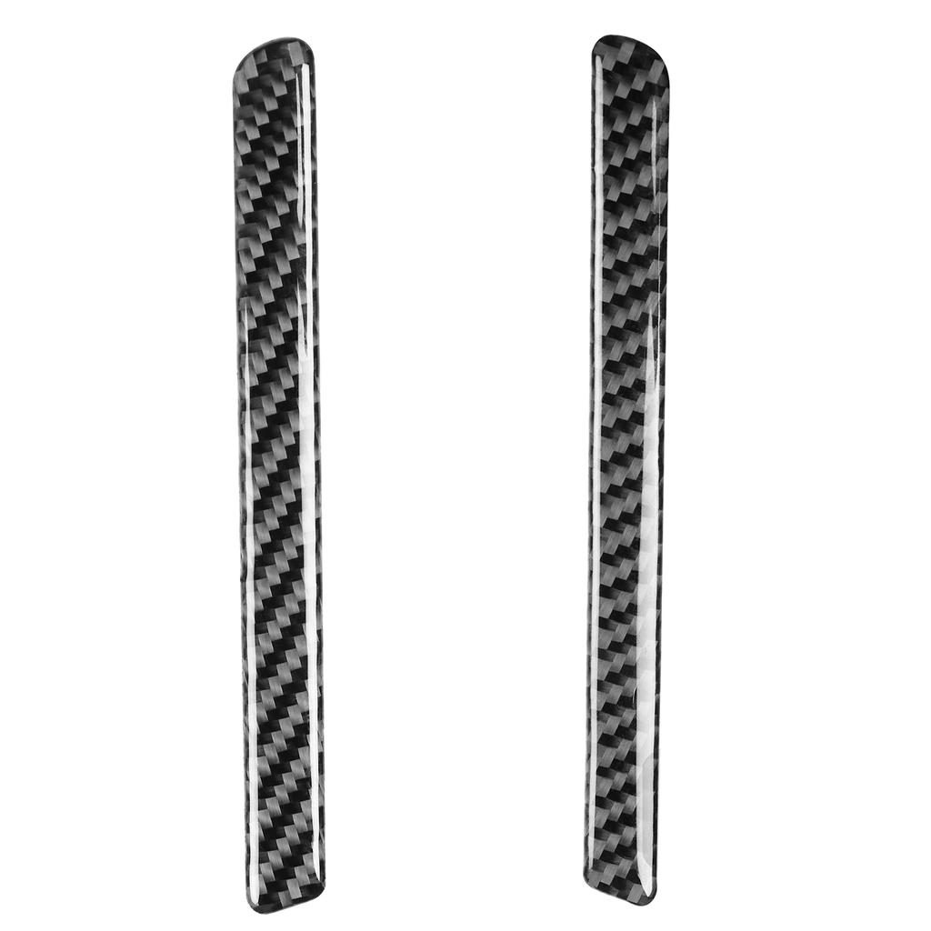 2Pcs Interior Door Armrest Panel Cover Trim Carbon Fiber Sticker Fit for Mazda MX‑5 Roadster NC 2009‑2015