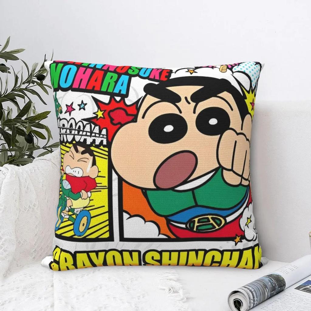 Cartoon Throw Pillow Covers Living Room Decoration Printed Sofa Cushion Cover Polyester Soft Pillowcase