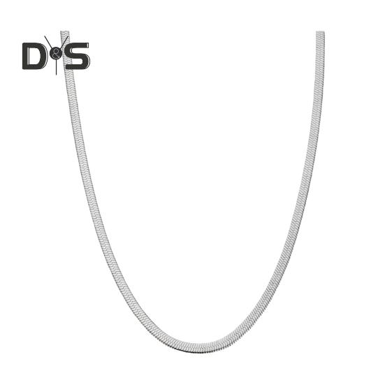 Women Necklace Snake Bone Chain No Pendant Two Color Available Women Dating Daily Wear Banquet Work Party Neck Jewelry Holiday Gift