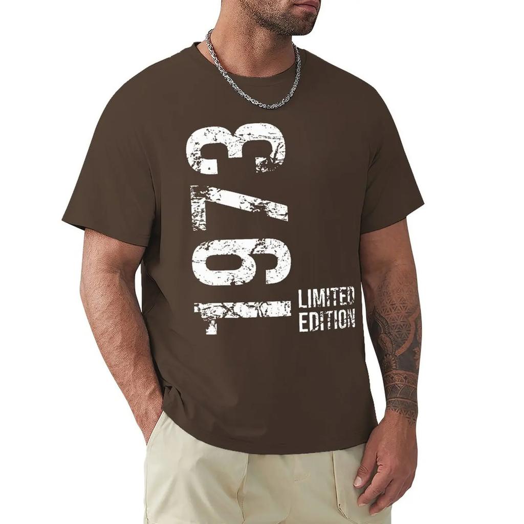 Novinka 50. 50 let Retro Vintage 1973 Trička Grafická Bavlna Streetwear Krátký Rukáv Narozeninové Dárky Letní Styl Tričko Muži