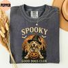 Unisex Halloween Dachshund Tee Spooky Dog Mom Shirt Gift For Dachshund Mom Halloween Top For Dog Lovers