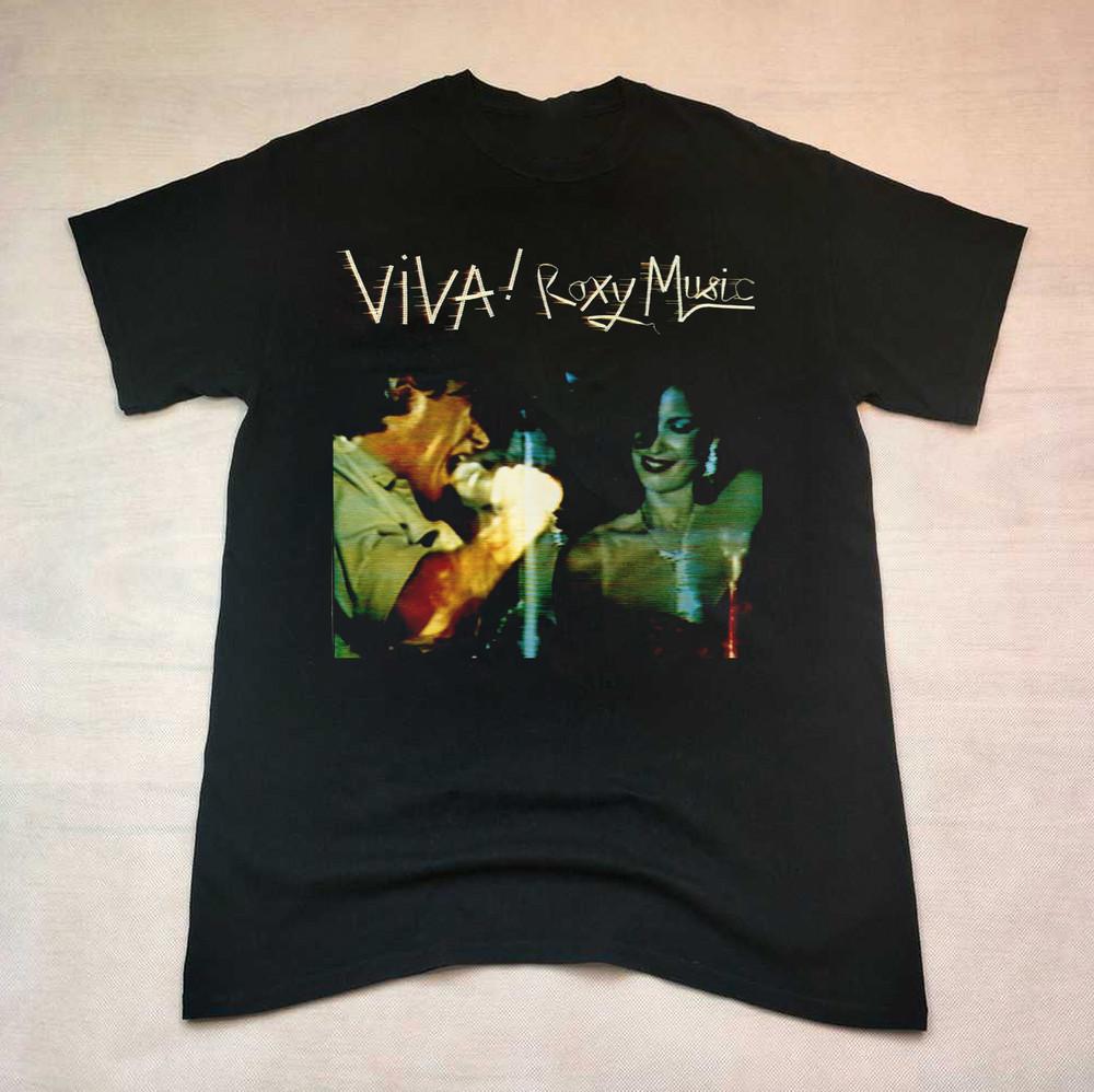 

Roxy Music Viva Roxy Music Футболка унисекс с коротким рукавом Все размеры UB242 2XL