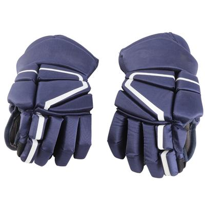 1 Pair Navy Blue Ice Hockey Gloves Hand Protection Adult Ice Hockey Gloves for Roller Skating