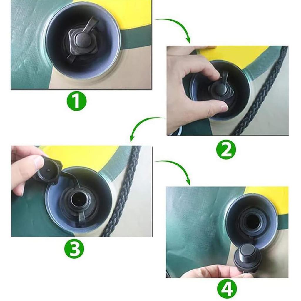 2pcs New Black Plug    Cap  Accessories for Kayak Inflatable  Dinghy Speeds