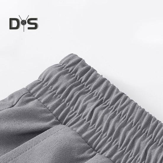 Pantaloni scurți pentru bărbați, talie reglabilă cu cordon, pantaloni casual cu buzunare întărite, culoare solidă, pantaloni scurți largi de vară sport