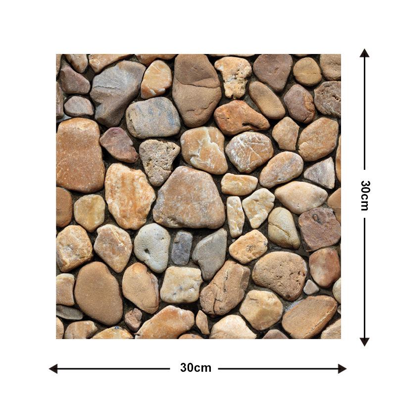 Autocolante de perete 3D PVC autoadezive în stil european: Decor Renovare Impermeabil