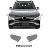 För Mercedes-Benz EQB -2024 Bilskyddsfilm Strålkastarbackspegelfilm TPU Klar Repskyddande Klistermärke
