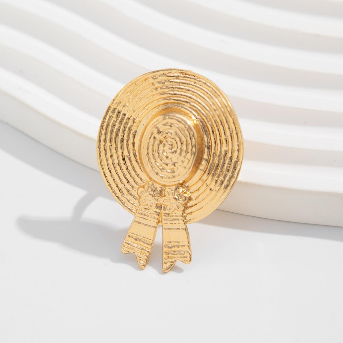 

Нишевые микроинкрустированные креативные украшения для шляп из искусственного жемчуга, персонализированное кольцо на суставе с преувеличенной обмоткой нитью