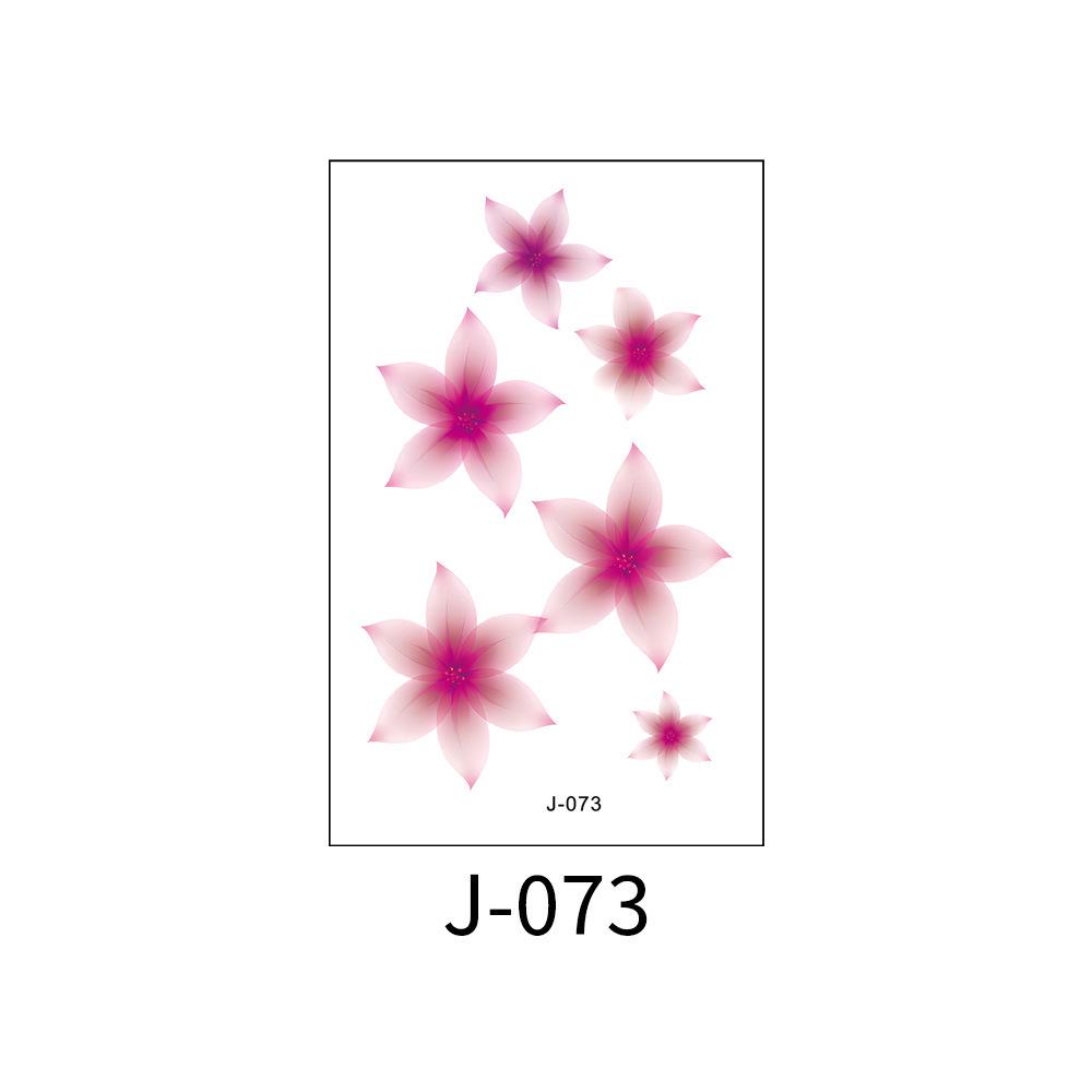 Aquarell Blumen Temporäre Tattoos: Wasserfest, Schweißfest, Langanhaltend für Fotografie, Handgelenke, Knöchel