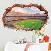 Adesivo de Parede 3D Estádio da Copa do Mundo - Adesivo Decorativo para Restaurantes & Bares XH9305