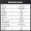 iScooter W3 8.5'' Honeycomb Tire Electric Scooter Motor 350W Battery 36V/7.5AH Max Speed 30KM/H Foldable Commuting Lightweight