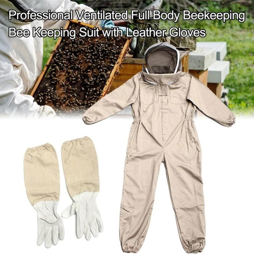 Professional Grade Beekeeping Protective Suits Full Body Bee Suit  Beekeeping Activities