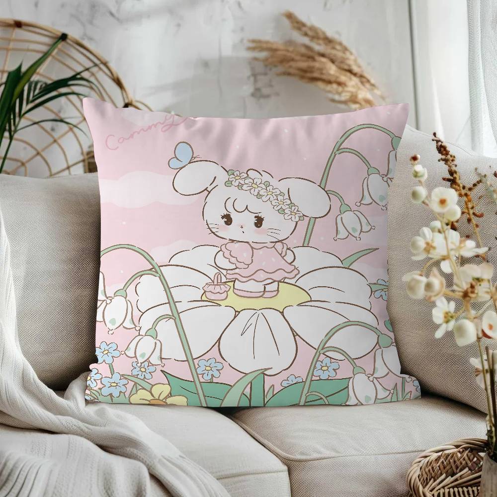 M-Mikko Cute Stitch Lucky Dragon Pillow Cover Sofa Cushion Cover Home Room Decoration Children Gift