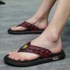 Men  Flip Flops Slippers Gladiator Sandals Outdoor Summer Roman Sandals Open Toe Beach Shoes Plus Size