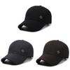 Polyester Baseball Cap For Middleaged Men With Sun Protection And Adjustable Fit For Spring And Fall