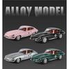 1/24 Jaguar E-Type Diecast Metallmodellauto mit Sound & Licht Perfekte Heimdekoration Schreibtisch-Display-Dekoration Feiertagsgeschenk