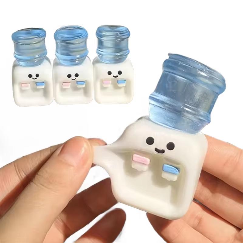Schattige Waterdispenser Knijp Fidget Speelgoed Zacht Tpr Cartoon Vorm Stressverlichting Hand Stretch Sensorisch Speelgoed Bureau Decor Dagelijks Cadeau