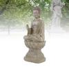 Zen Statue Home Decor Garden Decorative Figurine Vintage   Ornament Living Room Porch Resin Crafts