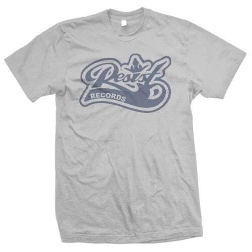 New Music Resist  Logo  Grey on Grey T Shirt 4XL