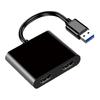 USB C To Dual HDMI-compatible HUB 4K HD Docking Station Dual Screen Type C Dock Station for Laptop PC Computer for Mobile Phone