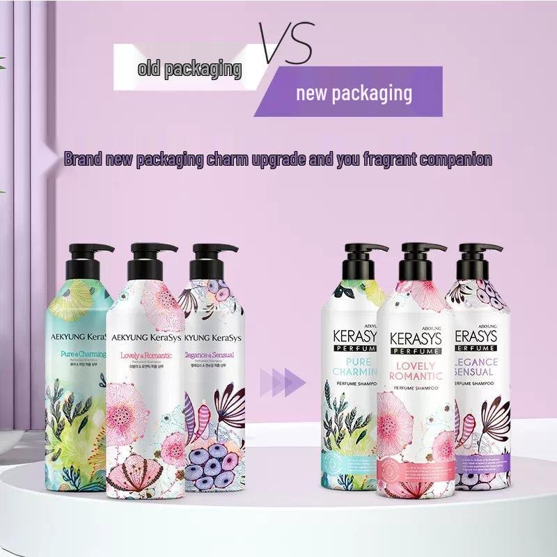 KONA Silk Korean Shampoo & Conditioner - Long-lasting Fragrance for Soft, Smooth Hair for Men & Women