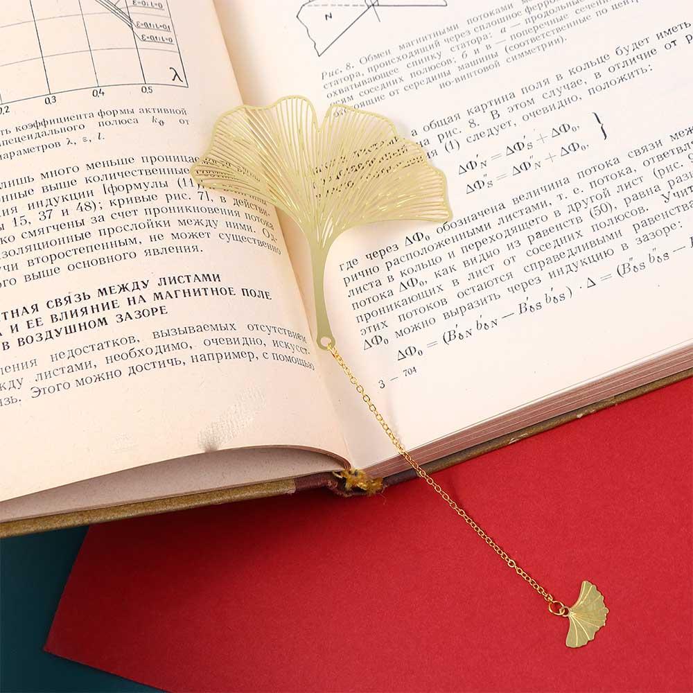Clip Vintage Retro Book Clip Chinese Style Metal Bookmark Leaf Bookmark Hollow Book Mark Bookmark