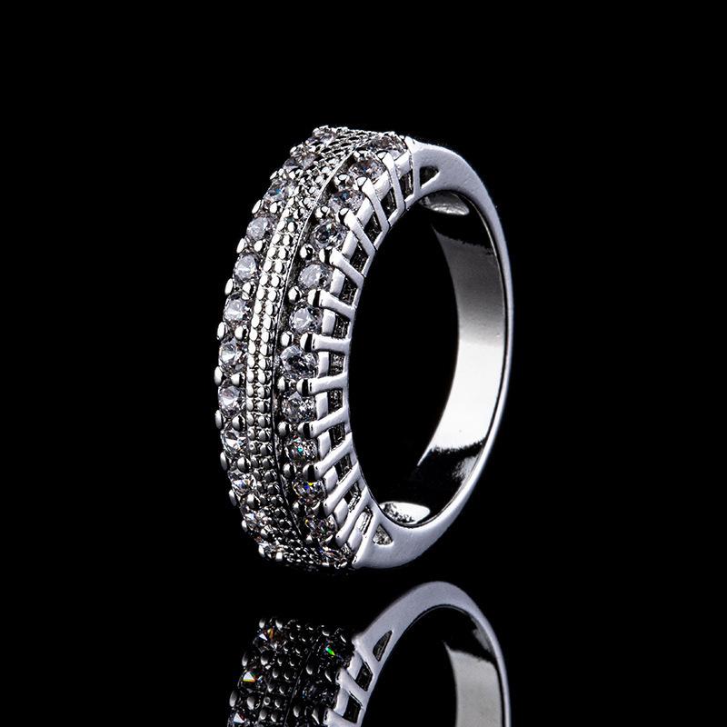 Couple Ring Premium Sense Pair Ring Ladies Engagement Ring Jewelry