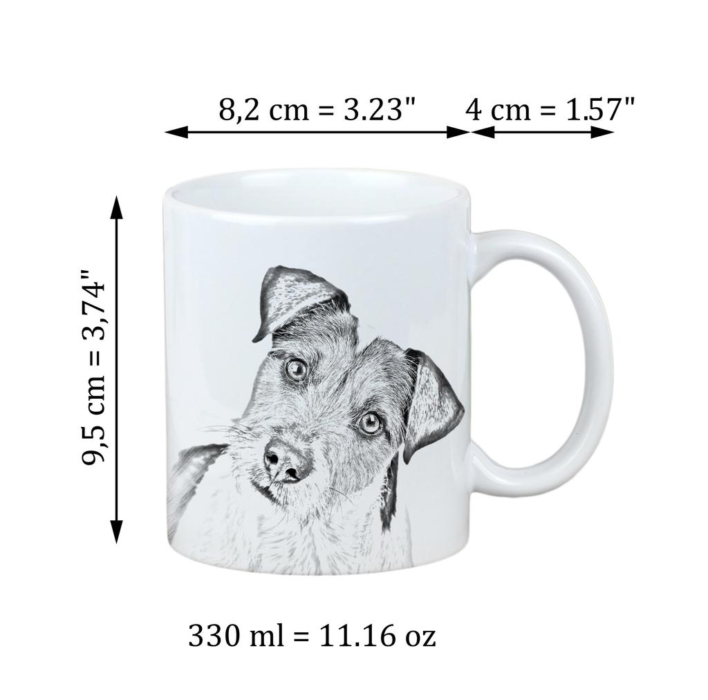 Parson Russell Terrier - Cup with a Dog, Cute Cup with Graphics, a Gift with Your Photo from the Art-Dog Brand