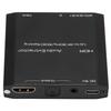 HDR HD Multimedia Interface Sound Extractor Support 4K 60Hz EDID Setting Converter for HDCP Digital 