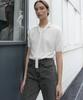 OCTETTE Wool Tie Half Sleeve Kint_3Color