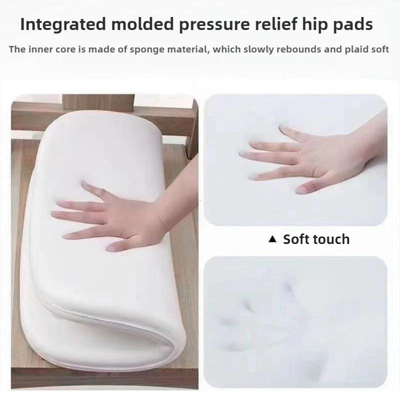 Memory Foam Seat Cushion Slow Rebound Support Ergonomic for Car Office and Student Seat Cushion Prolonged Sitting God Tool