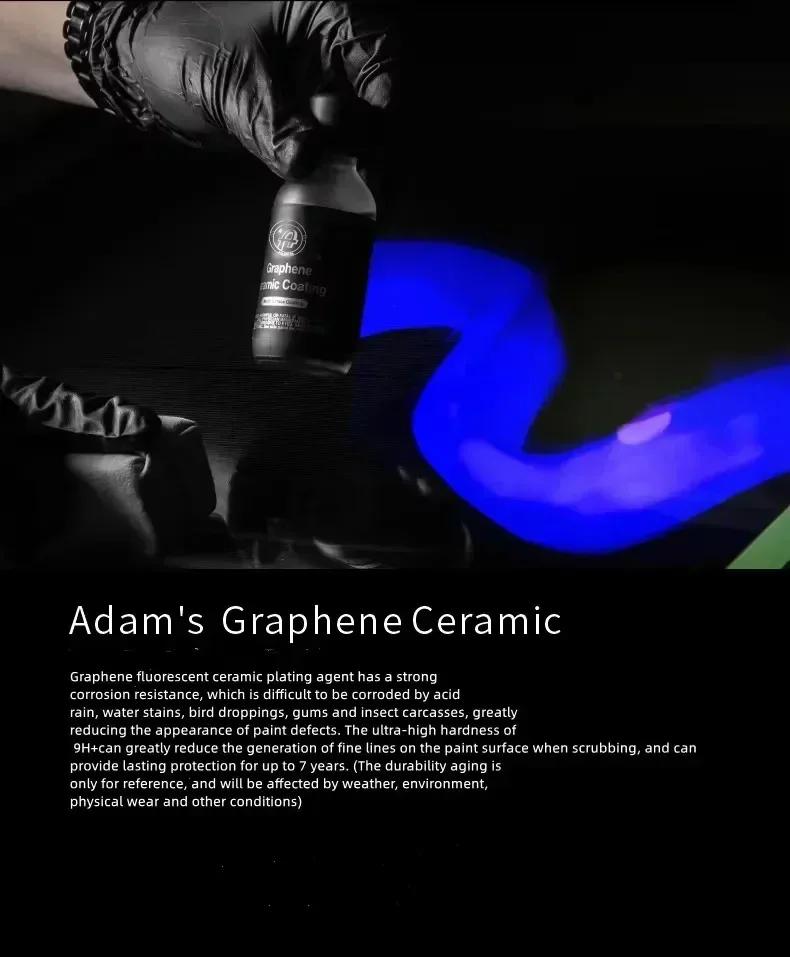 Polishes Advanced Graphene Ceramic Coating 10H Coating for Auto Detailing, 9+ Years of Car Protection with UV Technology