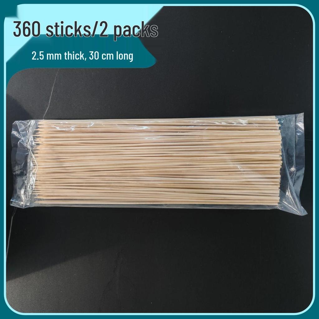 Disposable Bamboo Skewers for BBQ, Mutton, Spicy Hot Pot, Grilled Sausage, and Starch Sausage