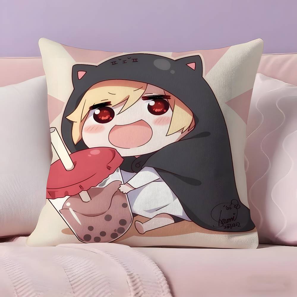 Anime Himouto Umaru Chan Doma Umaru Pillow Case Pillowcase Ultra Soft Skin Friendly Fabric Cloud Like Comfort & Concealed Zipper