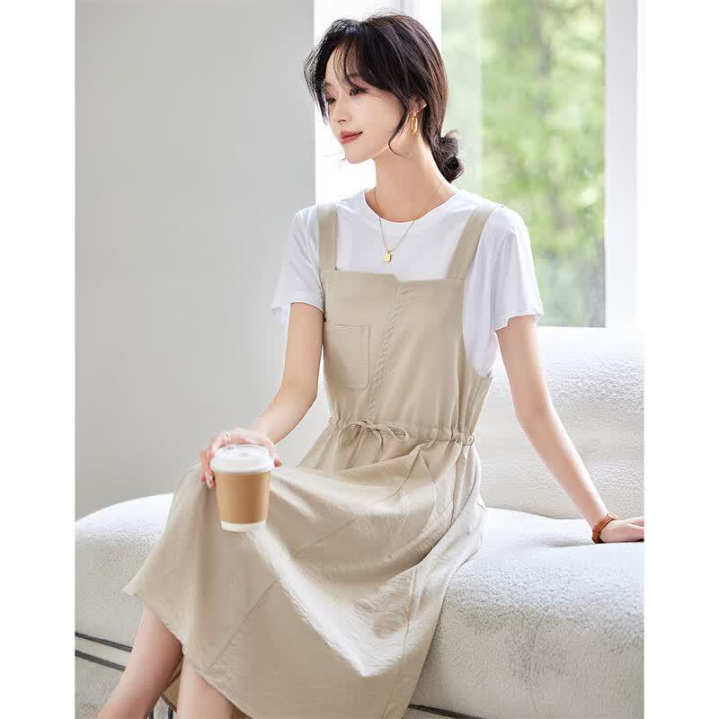 Women s Summer Two-Piece Dress Set L