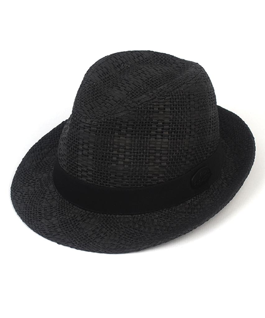 Yunibeosyeolkemiseuteuli Bu Check Black Short Fedora Summer Fedora