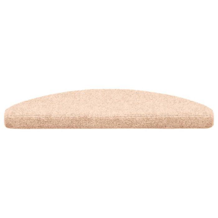 Stair Treads - vidaXL - 10pcs - Brown - 65x21x4cm - Needle-punched