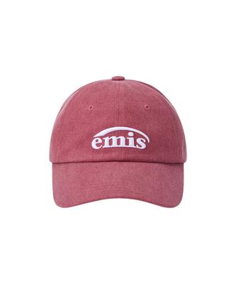 Imiseu New Logo Pigment Ball Cap-Red
