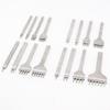 MultiPurpose Steel Chisel Leather Hole Punch Tool Design For Leather Crafting Projects And Detailed Artwork Fork Punch