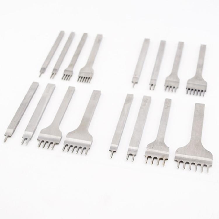 MultiPurpose Steel Chisel Leather Hole Punch Tool Design For Leather Crafting Projects And Detailed Artwork Fork Punch