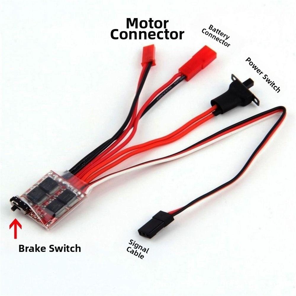 ESC RC ESC Micro ESC 20A 30A Brushes 2S 4~8v 10A/15A/20A/30A Electric Speed Controller for DIY Mini 1/16 1/18 1/24 RC Car
