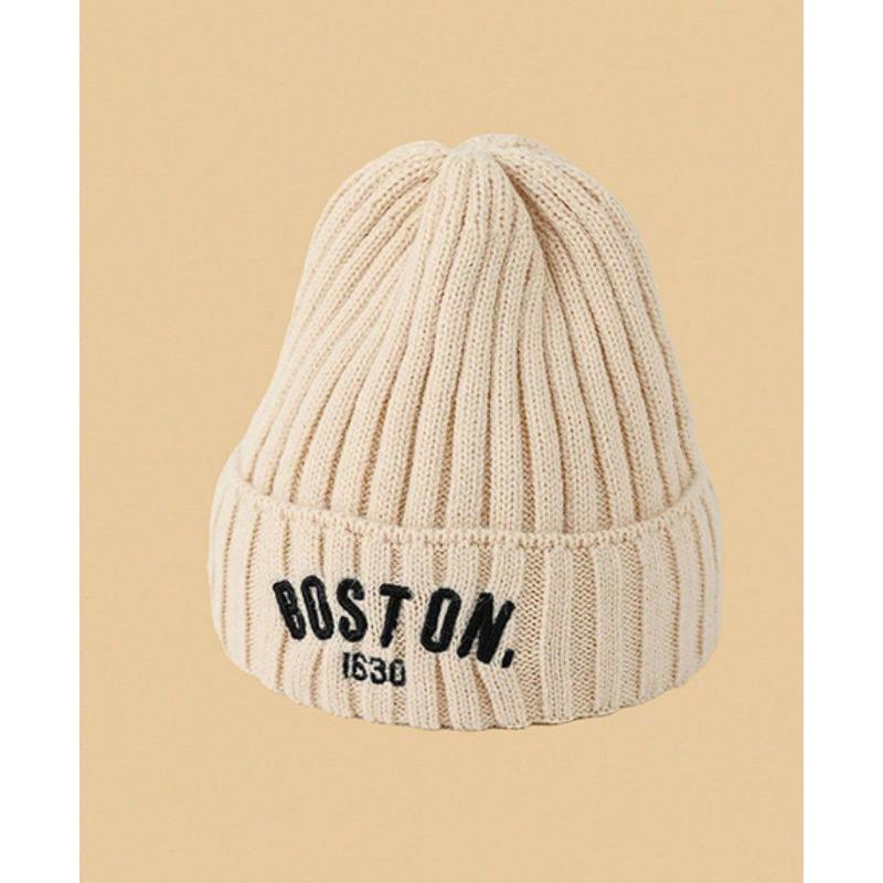 Children's Ear Caps Knitted Autumn and Winter Warm Boys and Girls Winter Windproof Versatile Pullover Baby Wool Hat