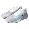 Nike Precision 7 Mesh Abrasion Resistant Low Top Basketball Shoes Men's Gray Blue FN4322-100(TeamJ-)