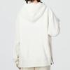 PUMA Winterized Sports Casual Pullover Hoodie Women Tops White 672132-65