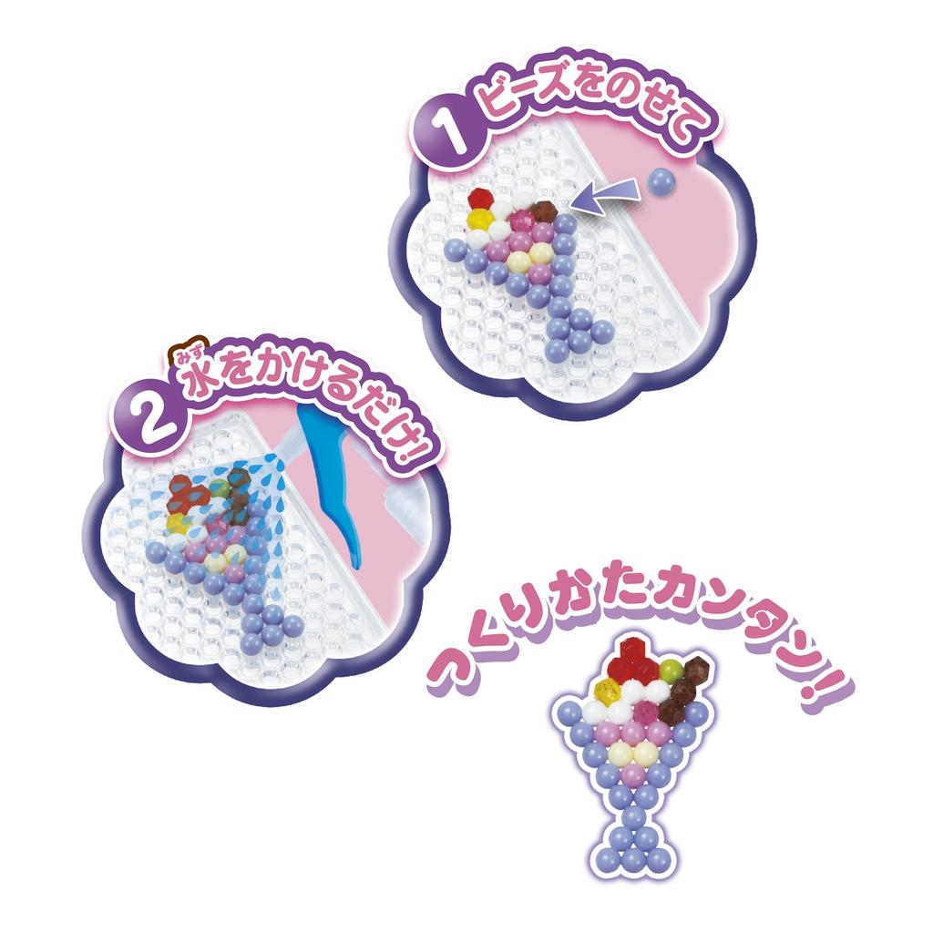 Aquabeads Pastell Fancy Set ST Mark Ab 6 Jahren und Basteln EPOCH (Separat erhältlich) AQ-289, Zertifiziert, Hoch, Wasserbasiert, Spielzeug, Aquabeads,