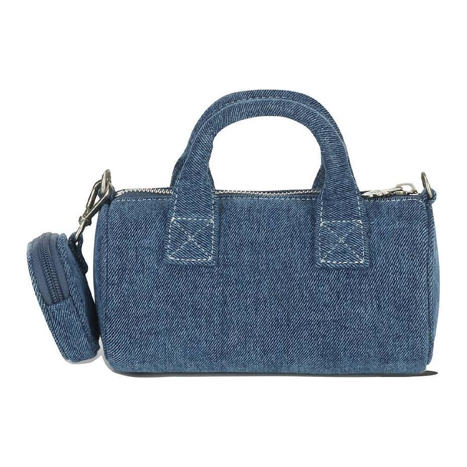 New COVERNAT Cotton Handbag Shoulder Bag Crossbody Bag Mini Women's Denim Blue CO2400TB83DE